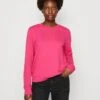 Marc O'Polo DENIM BASIC FIT CREW NECK LOGO EMBROIDERY - Sweatshirt - Fresh Fuschia -Marc OPolo Geschaft 003b4fcda6d549d5a9e30e7891469cdf