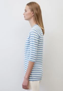 Marc O'Polo DENIM RAGLAN-STREIFEN- REGULAR AUS - Langarmshirt - Multi Soft Sky Blue -Marc OPolo Geschaft 00b1c1285cbc4d90acbb9943a094383d