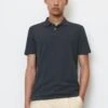 Marc O'Polo KURZARM-SHAPED IN SOFTER SLUB-QUALI - Poloshirt - Dark Navy -Marc OPolo Geschaft 015a4fa8ebb34bbe91a3927816a4b984