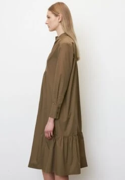 Marc O'Polo MIT GERAFFTEN DETAILS - Freizeitkleid - Earthy Brown -Marc OPolo Geschaft 022251c151a340feab8034272490e182