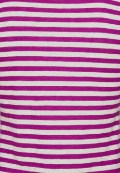 Marc O'Polo LONG SLEEVE DEEP ROUND NECK - Langarmshirt - Multi/purple Berry -Marc OPolo Geschaft 0229c188eeba4a54b32d882e92b74c34