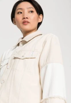 Marc O'Polo DENIM PATCHWORK JACKET OVERSIZED FIT EXTENDED LENGTH - Jeansjacke - Multi/patchwork Neutrals -Marc OPolo Geschaft 0325ee4073aa438f92eb193923a16517