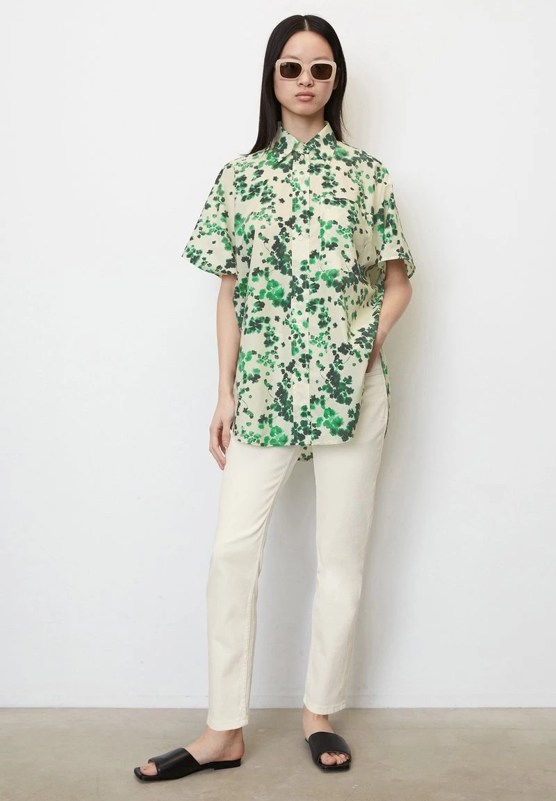 Marc O'Polo WEITE MIT CAPE-CHARAKTER AUS PAPERTOUCH-POPELL - Hemdbluse - Multi 4 Marc O'Polo WEITE MIT CAPE-CHARAKTER AUS PAPERTOUCH-POPELL - Hemdbluse - Multi – Bild 2