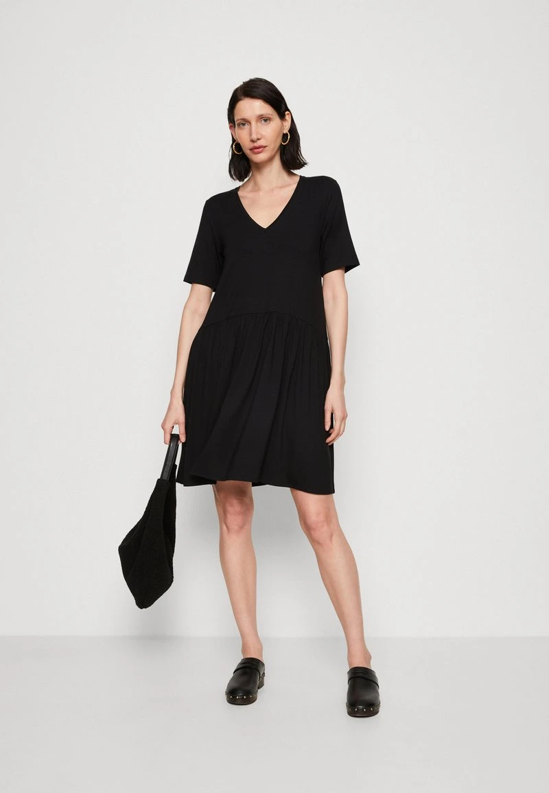 Marc O'Polo EASY FIT - Jerseykleid - Black 4 Marc O'Polo EASY FIT - Jerseykleid - Black – Bild 2