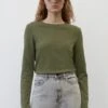 Marc O'Polo LONGSLEEVE - Langarmshirt - Wild Olive -Marc OPolo Geschaft 040988eeca07478b9f4448c1c89acd4a