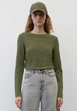 Marc O'Polo LONGSLEEVE - Langarmshirt - Wild Olive
