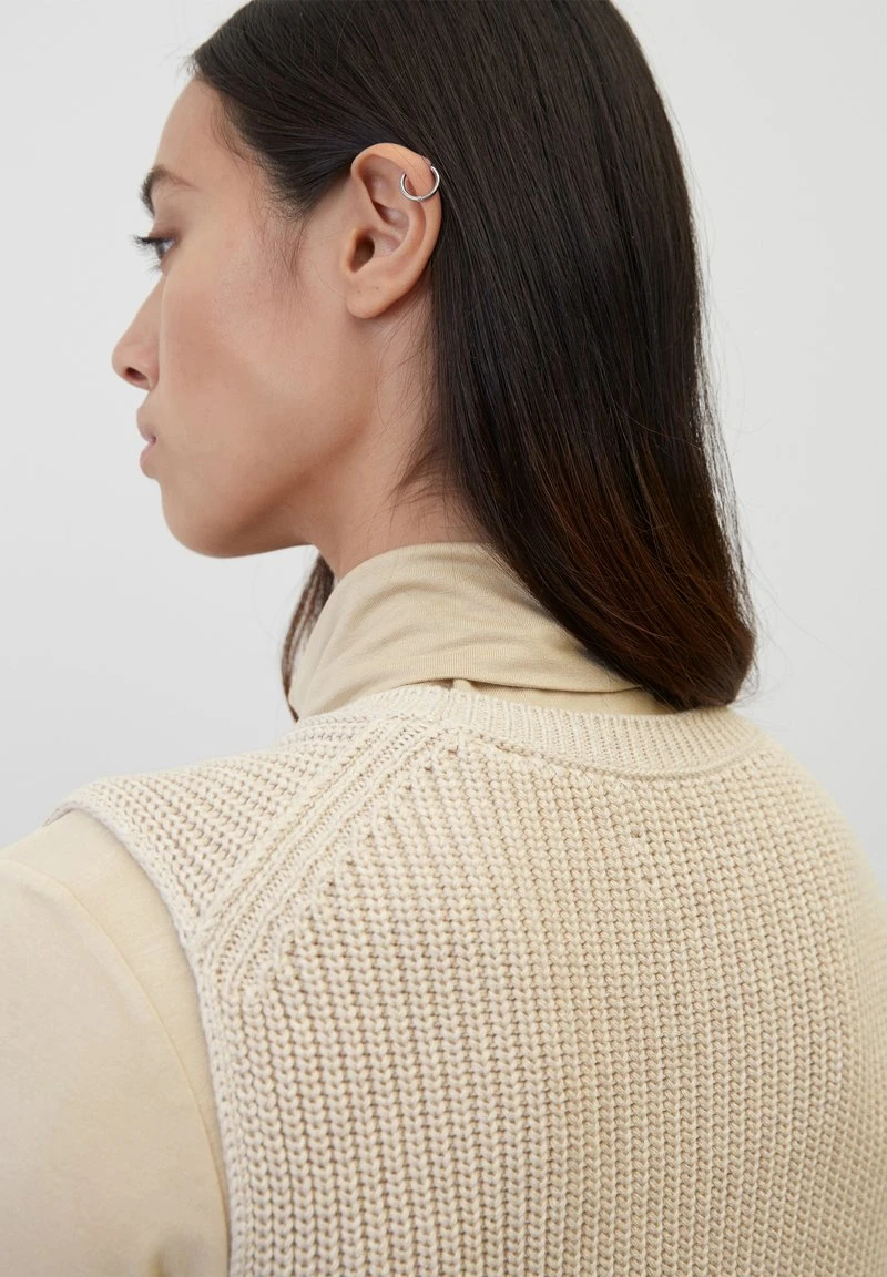 Marc O'Polo PULLUNDER SLEEVELES ROUND NECK - Strickpullover - Frosty Sand Melange 5 Marc O'Polo PULLUNDER SLEEVELES ROUND NECK - Strickpullover - Frosty Sand Melange – Bild 3