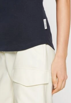 Marc O'Polo SHORT SLEEVE V NECK - T-Shirt Basic - Deep Blue Sea -Marc OPolo Geschaft 0733ce05a2134b5b8fd3d84f905d7e1b