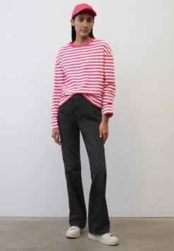 Marc O'Polo DENIM LONGSLEEVE CREWNECK STRIPED - Langarmshirt - Multi Fresh Fuschia -Marc OPolo Geschaft 076fb0b316ad422cb60177a203b55074