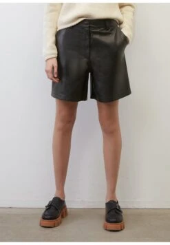 Marc O'Polo HIGH WAIST AUS SUPERSOFTEM - Lederhose - Black 9 Marc O'Polo HIGH WAIST AUS SUPERSOFTEM - Lederhose - Black -Marc OPolo Geschaft 077d49fb32ce43e5a5ca272e98e0ad20