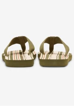 Marc O'Polo ZEHENTRENNER-BEACH STREIFEN-DESSIN - Zehentrenner - Khaki -Marc OPolo Geschaft 0a09e4dd0b9b4bdabe9203334a2b8a0b