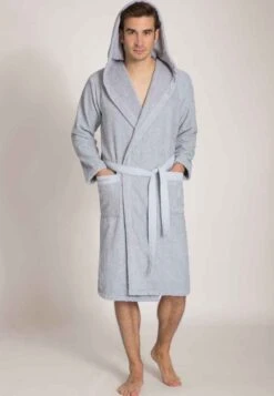 Marc O'Polo Bademantel - Grey / White -Marc OPolo Geschaft 0a8627a3a6c8469fa50b406f77d14101 2