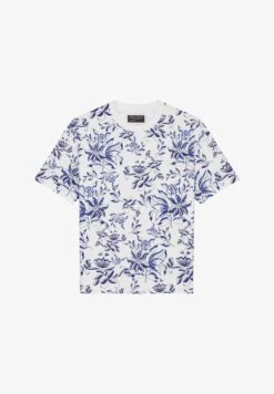 Marc O'Polo MIT FLORALEM ALLOVER-PRINT - T-Shirt Print - White -Marc OPolo Geschaft 0cc0baa2af6349b4a522f3a3e31c7e99