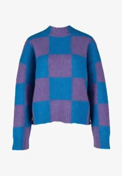 Marc O'Polo DENIM WITH CHECK CRYSTAL SEAS - Strickpullover - Blue 12 Marc O'Polo DENIM WITH CHECK CRYSTAL SEAS - Strickpullover - Blue -Marc OPolo Geschaft 0d19ae61083d441fbed7555e27004325 1
