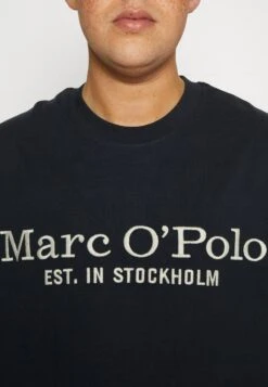 Marc O'Polo SHORT SLEEVE CREW NECK BIG SIZE - T-Shirt Print - Dark Navy -Marc OPolo Geschaft 0e1f9f3ce4e04d2996ee61ef85e77b69