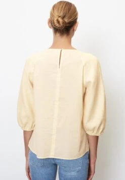 Marc O'Polo MIT PUFFÄRMELN - Bluse - Natural Sand -Marc OPolo Geschaft 0e9715186ccd4318bb26a1cdf8d93f41