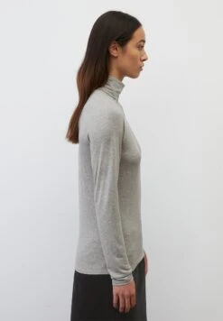 Marc O'Polo LONG SLEEVE TURTLE NECK - Langarmshirt - Shaded Grey/melange -Marc OPolo Geschaft 0ea0573e6ba6416d8fcd2cc8a6b01a34