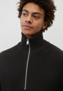 Marc O'Polo TROYER AUS REINER - Strickpullover - Black -Marc OPolo Geschaft 0f3108fd43e94683b448054af6de55e5