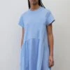 Marc O'Polo DENIM STIL LOOSE - Jerseykleid - Soft Sky Blue -Marc OPolo Geschaft 0fe26a6facde4932b43d30b706a973a5