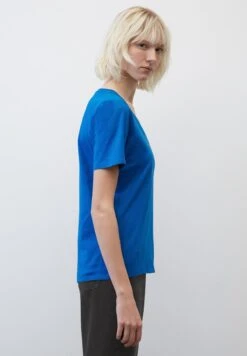 Marc O'Polo V NECK REGULAR - T-Shirt Basic - Vibrant Blue -Marc OPolo Geschaft 110b421f2785473da0f9fbb47486fd2c
