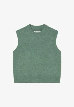 Marc O'Polo DENIM VEST WITH V NECK - Strickpullover - Light Shadow Melange -Marc OPolo Geschaft 12650635a8354e7b859c3093eaf0a69e