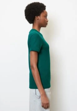 Marc O'Polo DENIM RUNDHALS MIT STRUKTUR AUS - T-Shirt Basic - Green 11 Marc O'Polo DENIM RUNDHALS MIT STRUKTUR AUS - T-Shirt Basic - Green -Marc OPolo Geschaft 130b882cca614921a30f55b06ede854e