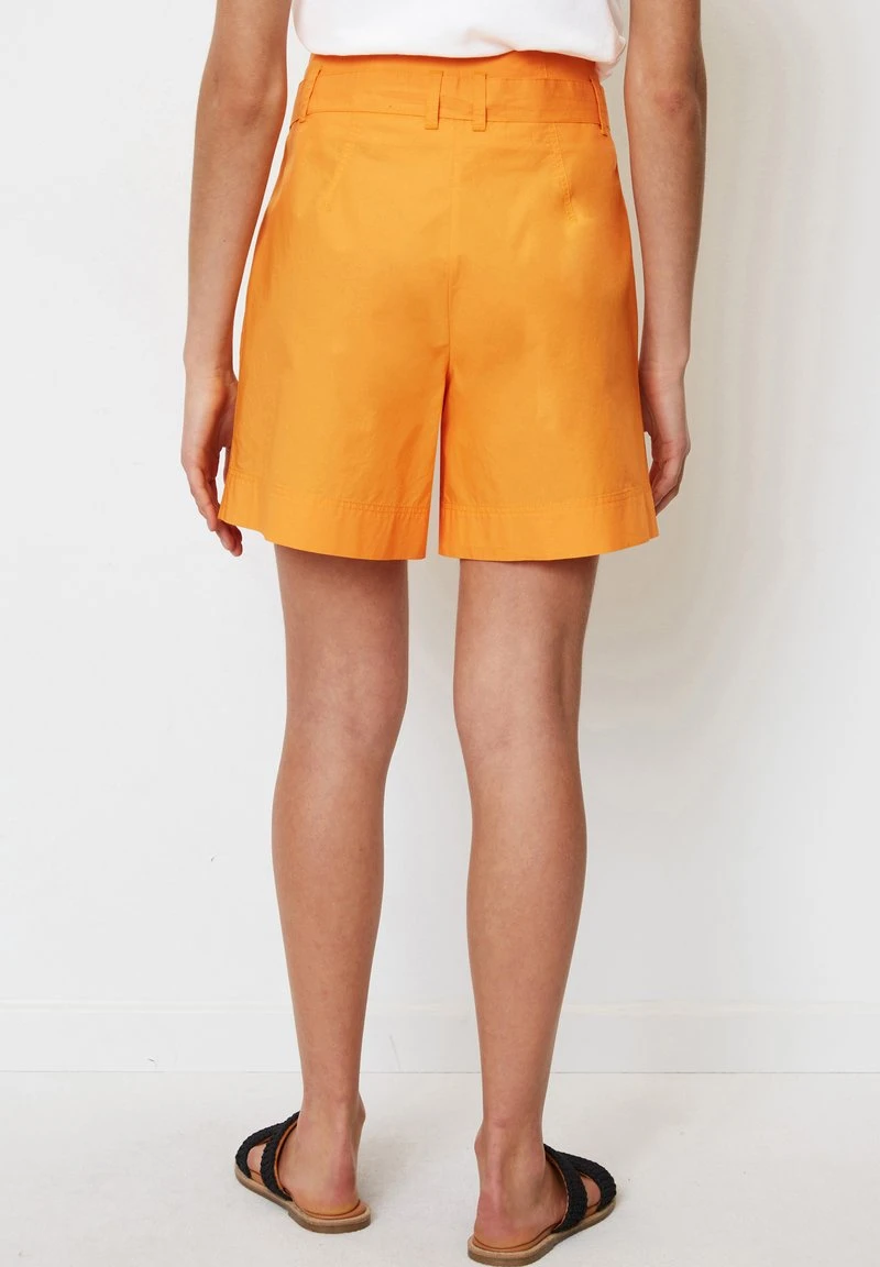 Marc O'Polo HIGH RISE PLEATS BELT - Shorts - Faded Marigold 5 Marc O'Polo HIGH RISE PLEATS BELT - Shorts - Faded Marigold – Bild 3