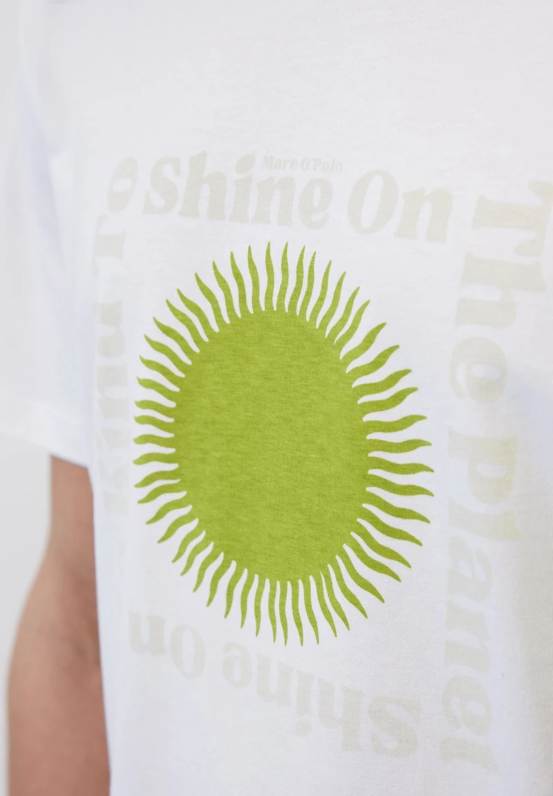 Marc O'Polo REGULAR AUS SOFTER - T-Shirt Print - White 6 Marc O'Polo REGULAR AUS SOFTER - T-Shirt Print - White – Bild 4