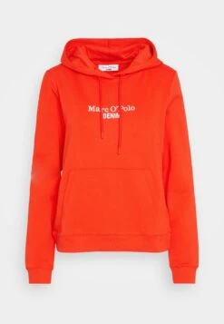 Marc O'Polo DENIM LONGSLEEVE HOODED CHEST EMBROIDERY - Sweatshirt - Scandinavian White -Marc OPolo Geschaft 15cb36f87f98476a88c06fe25532c1f6