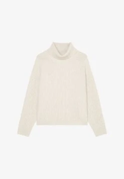 Marc O'Polo LONGSLEEVE TURTLE NECK - Strickpullover - Winter Sand Melange -Marc OPolo Geschaft 15ecf79f1889471aa1de8bc11cfc8301