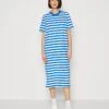 Marc O'Polo DENIM DRESS SHORTSLEEVE - Jerseykleid - Multi/mediterranean Blue -Marc OPolo Geschaft 15ecfce8b0ed4ef887c1711c255211c1