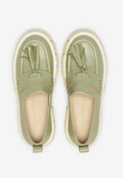 Marc O'Polo BULKY MIT QUASTE - Slipper - Light Olive -Marc OPolo Geschaft 16d44528e40840fe9820263382e77b13