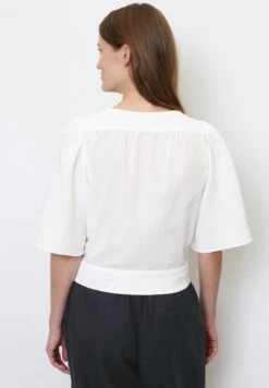 Marc O'Polo MIT MATERIAL-MIX-CHARAKTER - Bluse - White -Marc OPolo Geschaft 171cb76d086f49959a0735a4cf06cfd1