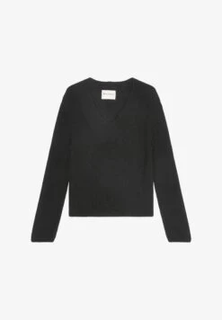 Marc O'Polo LONGSLEEVE V NECK - Strickpullover - Black -Marc OPolo Geschaft 1742e7bd62e2475c9df6f1322c911bab 2