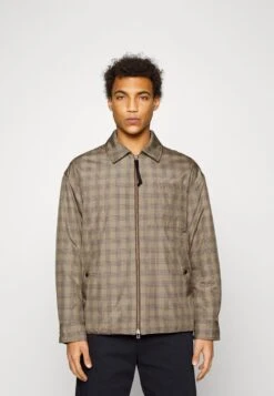 Marc O'Polo JACKET CLEAN PADDED - Übergangsjacke - Multicoloured/ Soft Mocca