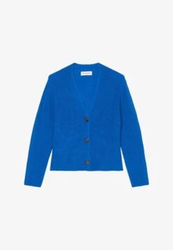 Marc O'Polo V-NECK CROPPED AUS HEAVY WEIGHT - Strickjacke - Vibrant Blue 13 Marc O'Polo V-NECK CROPPED AUS HEAVY WEIGHT - Strickjacke - Vibrant Blue -Marc OPolo Geschaft 1b75762aab1e48418d9b595a988b2bcc