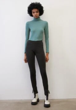 Marc O'Polo MIT HOHEM ANTEIL - Leggings - Hosen - Black