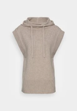 Marc O'Polo SLEEVELESS - Strickpullover - Winter Sand Melange