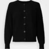 Marc O'Polo CARDIGAN CREW NECK LONGSLEEVE - Strickjacke - Black -Marc OPolo Geschaft 1d90d665de924f1384fe4408cd2fa987
