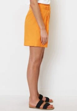 Marc O'Polo HIGH RISE PLEATS BELT - Shorts - Faded Marigold 12 Marc O'Polo HIGH RISE PLEATS BELT - Shorts - Faded Marigold -Marc OPolo Geschaft 1db3d29aae5a4389984cc43367ef274a
