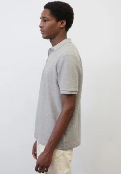 Marc O'Polo REGULAR MIT FEINER-STRUKTUR - Poloshirt - Silver Gray Melange -Marc OPolo Geschaft 1f2441806a8242aa88ad54c6b2ea9168