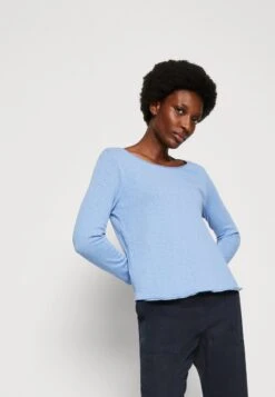 Marc O'Polo DENIM CREW NECK REGULAR FIT - Langarmshirt - Soft Sky Blue -Marc OPolo Geschaft 1f4a5d380c564742b4c90795443dcaf0