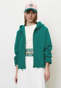 Marc O'Polo DENIM RELAXED - Sweatjacke - Green