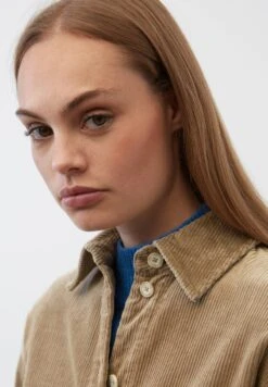 Marc O'Polo DENIM BLOUSE LONGSLEEVE - Hemdbluse - Brown Rye -Marc OPolo Geschaft 214714e8c9b34c1799908f420c734aab