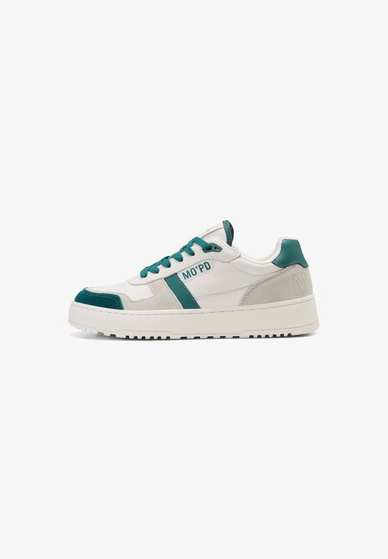 Marc O'Polo MIT FARBAKZENTEN - Sneaker Low - Offwhite Blue 3 Marc O'Polo MIT FARBAKZENTEN - Sneaker Low - Offwhite Blue