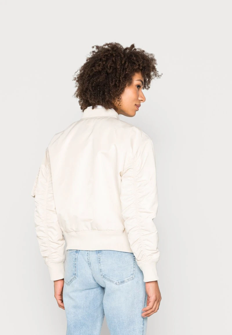 Marc O'Polo DENIM SHORT THERMORE PADDED PATCH POCKETS ZIP - Bomberjacke - Bayshore Beige 5 Marc O'Polo DENIM SHORT THERMORE PADDED PATCH POCKETS ZIP - Bomberjacke - Bayshore Beige – Bild 3