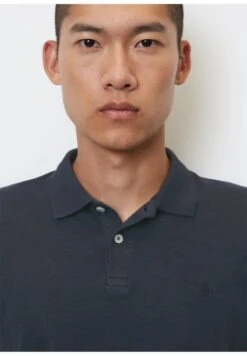 Marc O'Polo KURZARM-SHAPED IN SOFTER SLUB-QUALI - Poloshirt - Dark Navy -Marc OPolo Geschaft 2363dc9253d54df1a7842e92e3386b20