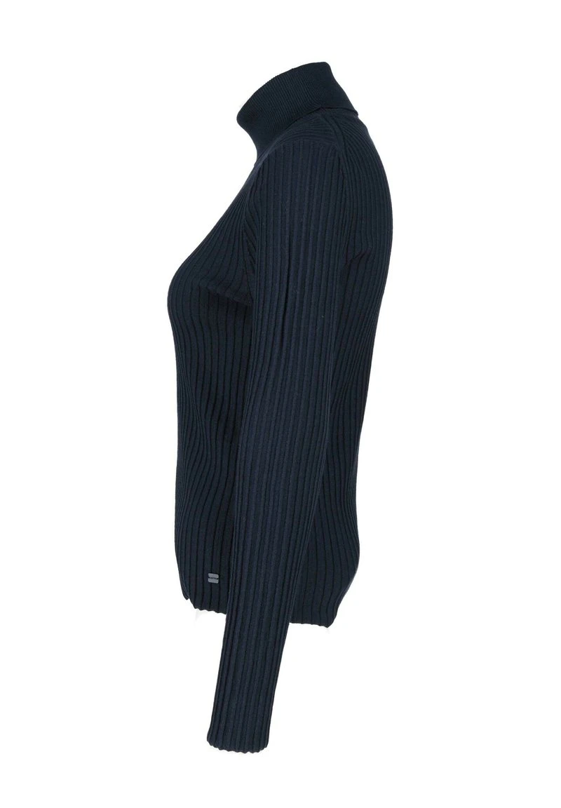 Marc O'Polo DENIM TURTLENECK SLIM FIT - Strickpullover - Navy Teal 5 Marc O'Polo DENIM TURTLENECK SLIM FIT - Strickpullover - Navy Teal – Bild 3