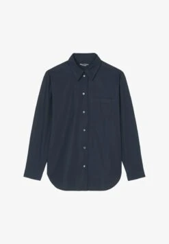 Marc O'Polo BOYFRIEND OVERSIZE AUS PAPER-TOUCH - Hemdbluse - Deep Blue Sea -Marc OPolo Geschaft 252b5829a1454f3fb9abe2dfc4b6f801 1
