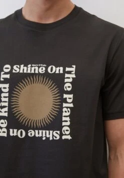 Marc O'Polo REGULAR AUS SOFTER - T-Shirt Print - Black -Marc OPolo Geschaft 264f506adc28485d928e58a7b724808a